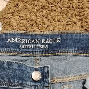 American Eagle Outfitters High Rise Light Blue Jeans